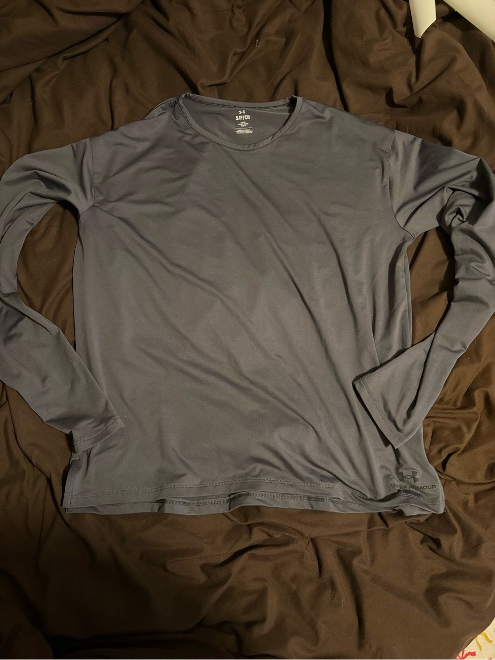 Under Armour women’s Long Sleeve Crew - Slate Gray